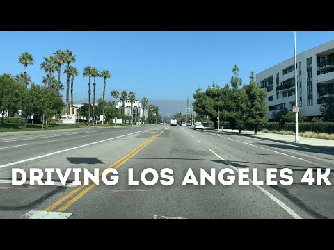 Los Angeles Drive 4K | Scenic Tour of San Fernando Valley Neighborhoods