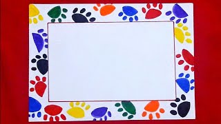 how to make front page of project work for school how to design a front page of project
