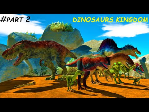PART 2 CARNIVORE DINOSAURS KINGDOM CHALLENGE animal revolt battle simulator