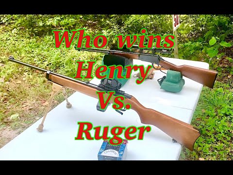 Ruger 10/22 gegen Henry H001, wer gewinnt?