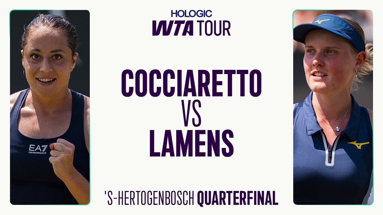2025 's-Hertogenbosch Quarterfinal 3 | WTA Match Highlights