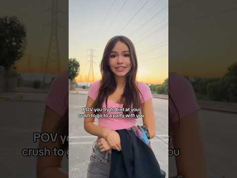 POV you try to hint at your crush to go to a party with you #relatable #trending #pov #crush #date