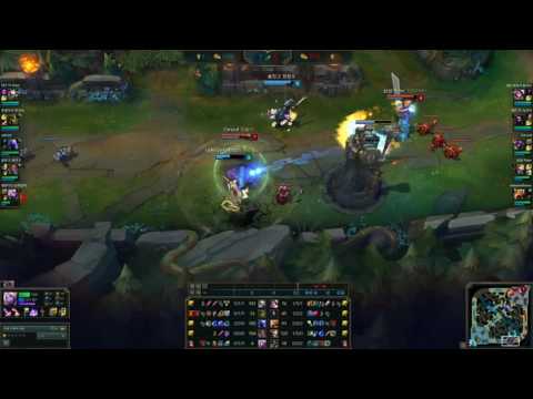 [Thách đấu Hàn] SKT T1 Huni - Camille vs Fiora - KR LOL Highlights