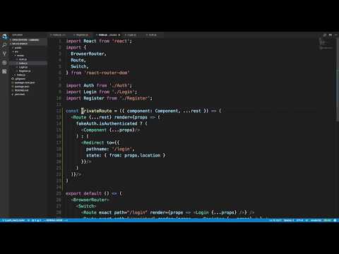 React Client Side Authentication