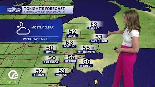 Clouds increase Sunday, rain arrives late