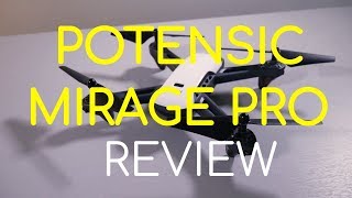 Potensic D50 MIRAGE PRO 1080P GPS DRONE REVIEW