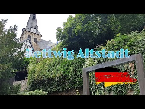 Kettwig Altstadt, Essen im Sommer