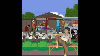 Download lagu Story Wa Animasi Kekinian santuy ngerokok Denegerin Dangdut pengamen sound mp3