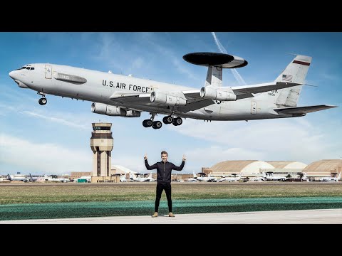 Inside the Air Force's Flying Control Tower | E-3 Sentry
