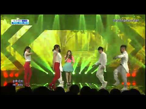 130804 Yoo Seong Eun - Be OK @ Inkigayo