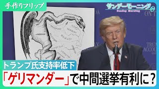 「ゲリマンダー」恣意的に選挙区割り変え”政治家が有権者を選ぶ”　トランプ氏支持率低下で中間選挙で利用か　その火の粉は日本にも及ぶ可能性　【サンデーモーニング】｜TBS NEWS DIG