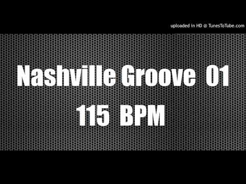 Nashville Groove 115 BPM - Drum Backing Track - Country 01