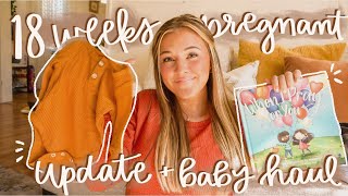 18 WEEK PREGNANCY UPDATE....BABY HAUL + lovevery unboxing