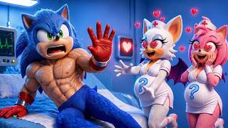 Download lagu SONIC STORY: Pregnant Amy & Rouge Go Crazy for SONIC in Hospital! - Sonic The Hedgehog 3 Animation mp3