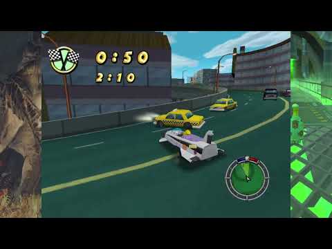 Simpsons Hit and Run - Level 2 Bart N Frink pt4 Wager Race