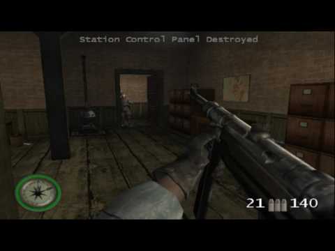 Medal of Honor Frontline ps2 playthrough mission 5  part 1