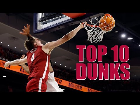 Grant Nelson's Top 10 Dunks of 2024-25 | HD | Alabama MBB 🐘