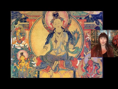 THANGKA TALKS 06 Vasudhara, Mother of Abundance, explained by Carmen Mensink