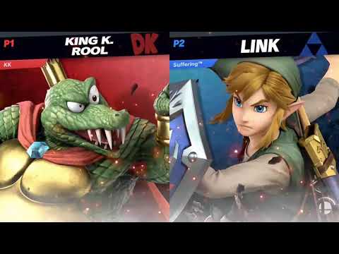 EDM | KirbyKid (King K. Rool) vs Sketchy (Link) - The Laffy Invitational (Winner's Round 2) NO AUDIO