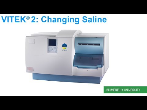 VITEK 2: Changing Saline