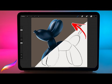 YOU can draw this in 5 MINUTES | Procreate tutorial for beginners