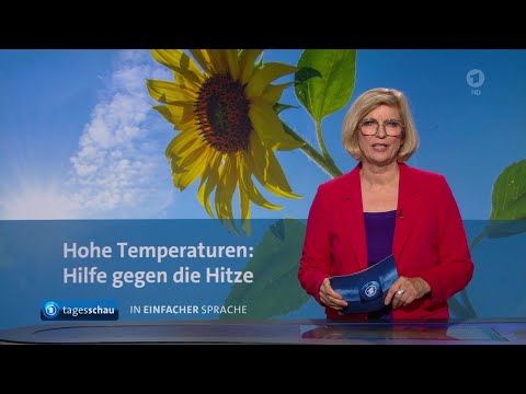 tagesschau in Einfacher Sprache 19:00 Uhr, 14.08.2025