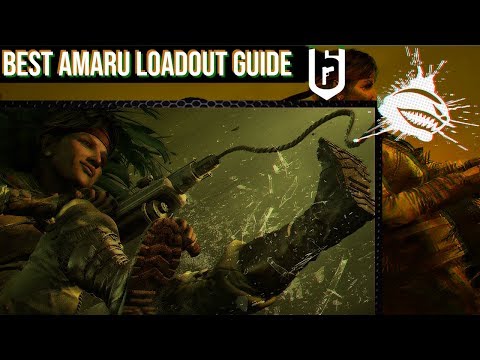 Best Amaru Loadout Guide Gameplay | eLemonadeR R6 | #R6