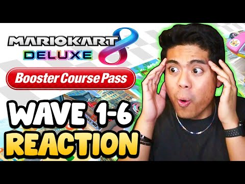 ALL Reactions to Mario Kart 8 Deluxe DLC Booster Course Pass Trailers! (Compilation)