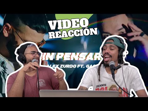 Alex Zurdo ft. Gaona - Sin Pensarlo (Video Oficial) VIDEO REACCION