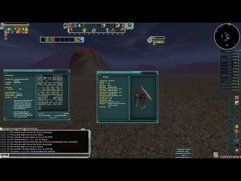 Star Wars Galaxies SWG Legends NGE Server - Creature Taming a baby Gurnaset Hatchling. Beast Master