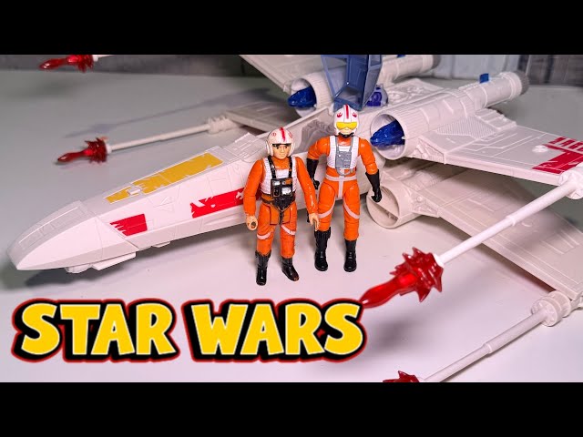 Vídeo relacionado con Star Wars Epic World of Action Luke Skywalker´s Force Strike X-Wing