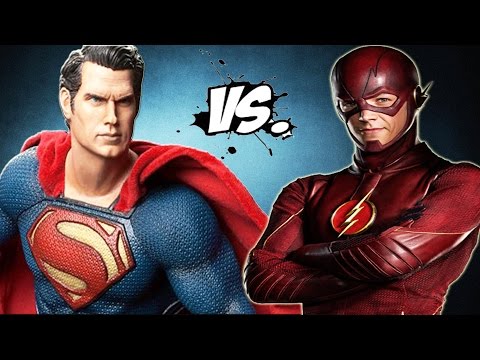 Superman vs The Flash - Epic Superheroes Battle Video