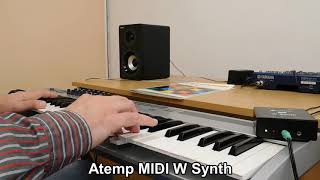 Video thumbnail for Atemp MIDI W Synth, EMU Xboard 61 by ProAlex