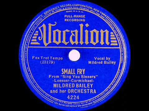 1938 Mildred Bailey & Her Orchestra - Small Fry