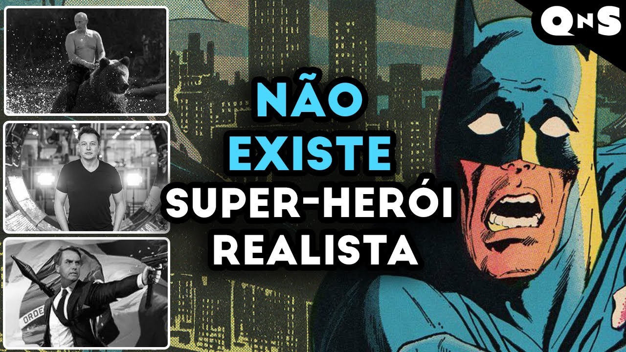 OS SUPER-HERÓIS DA VIDA REAL SÃO PURA FANTASIA! (um tributo a Neal Adams)