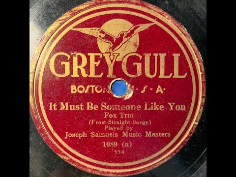 "It Must Be Someone Like You" played by Joseph Samuels' Music Makers