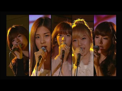 【TVPP】SNSD - Gee (Acoustic + Rock ver.), 소녀시대 - 지 (어쿠스틱 + 락 버전) @ Lalala Live