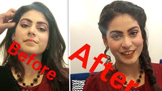 Wafa Abrar Pakistani Film Actress! (Hairstyle Twis