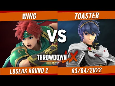 Throwdown LX #80 - Toaster (Marth) VS Wing (Roy) - Losers Round 2