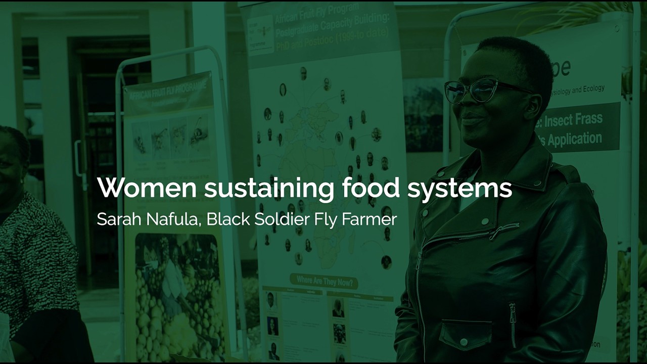 Women sustaining food systems – Sarah Nafula, Black Soldier Fly Farmer