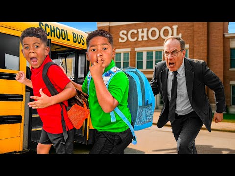 Zakyius And TWIN Brother SKIPPED School *BIG TROUBLE* 