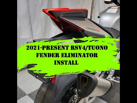 New Rage Cycles Instructions - Aprilia RSV4 / Tuono Fender Eliminator