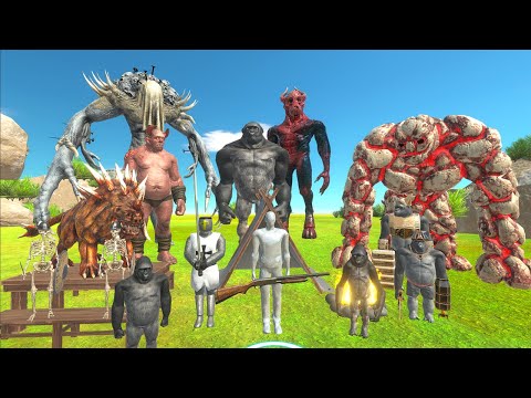 Jurassic World Evolution Camping 33 - Decisive Battle with Crazy Monkeys and Ferocious Demons ARBS