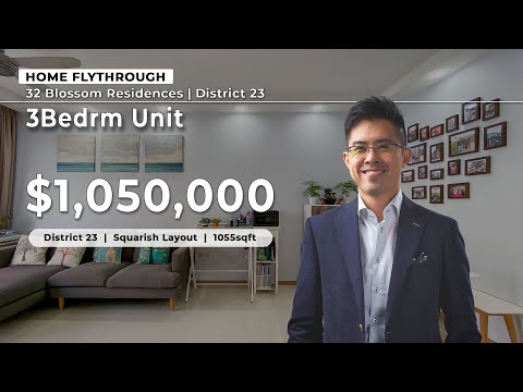 Blossom Residences: Gorgeous, Bright And Breezy 3-Bedrooms Unit Near Segar LRT  (Executive Condo)