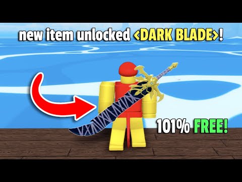 How To Get Dark Blade for ABSOLUTELY FREE in Bloxfruits!