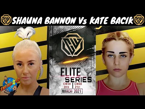 Shauna Bannon Vs Kate Bacik | Clan Wars Elite Series | Energized "The Face Off"