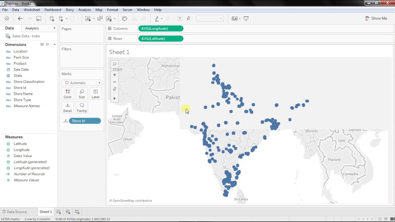 Tableau Beginners -  Chapter 2:   Connecting Tableau to Data