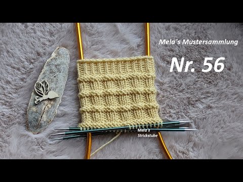 Sockenmuster Nr. 56 - Muster in Runden stricken / rechts/links Muster / knitting sock pattern