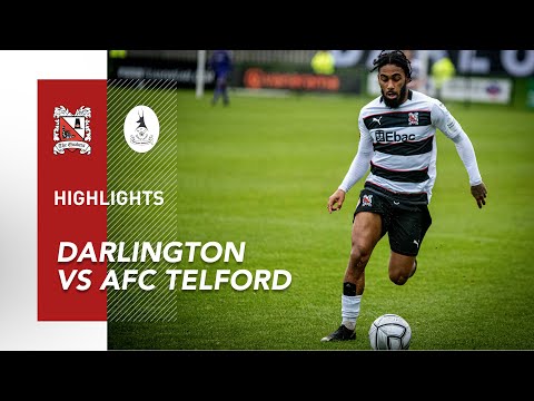 Darlington 1-2 AFC Telford United - National League North - 2020/21