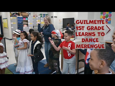 Guilmette Elementary First Graders Learn Merengue thumbnail